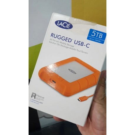 Disco Duro USB LACIE Rugged USB-C